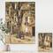 Designart - Provence French Village I - French Country Canvas Artwork